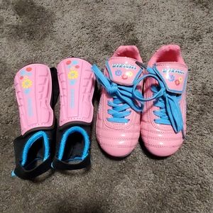 Little girls soccer set